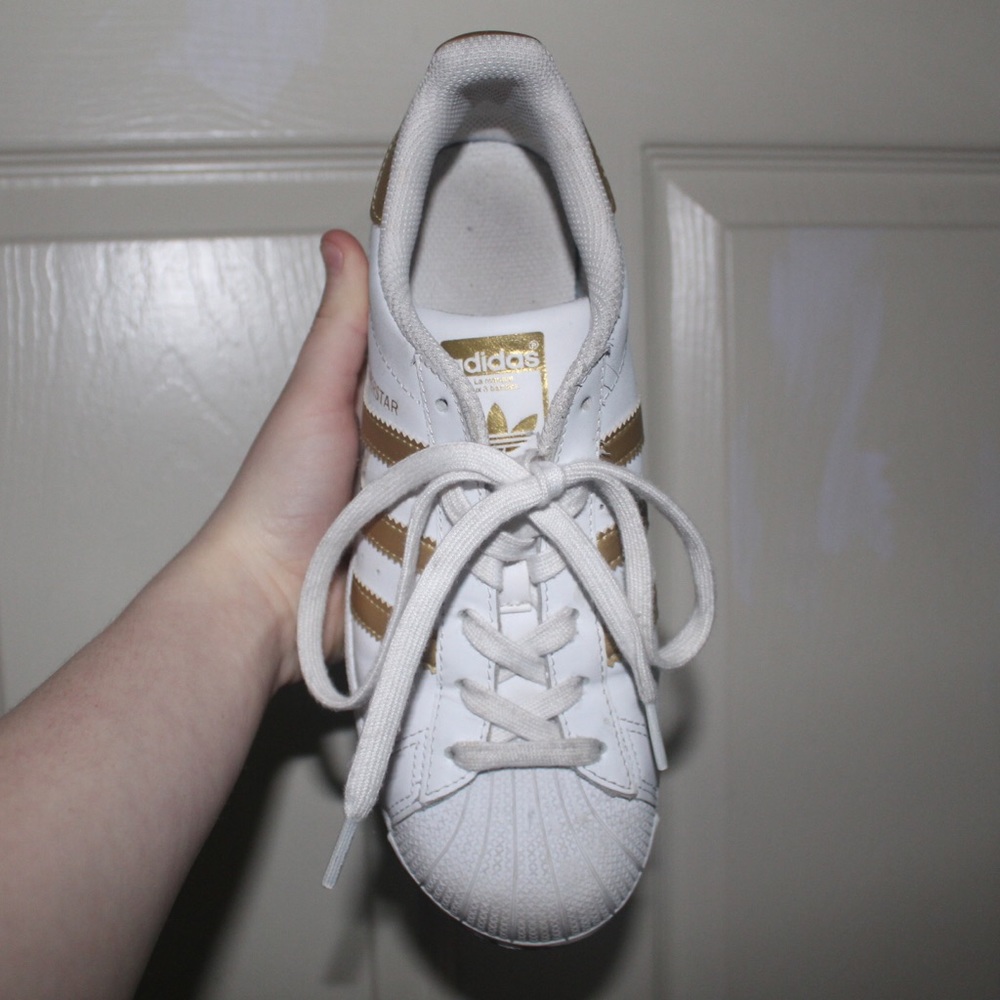 ADIDAS GOLD SUPERSTARS - Picture 2 of 6